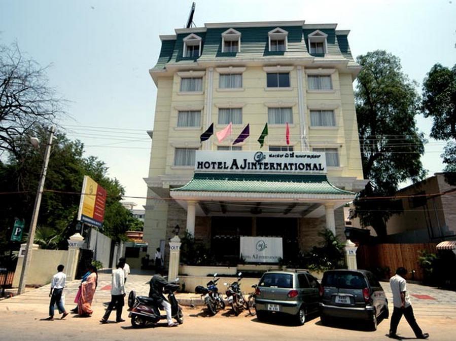 Aj International Bangalore Exterior foto